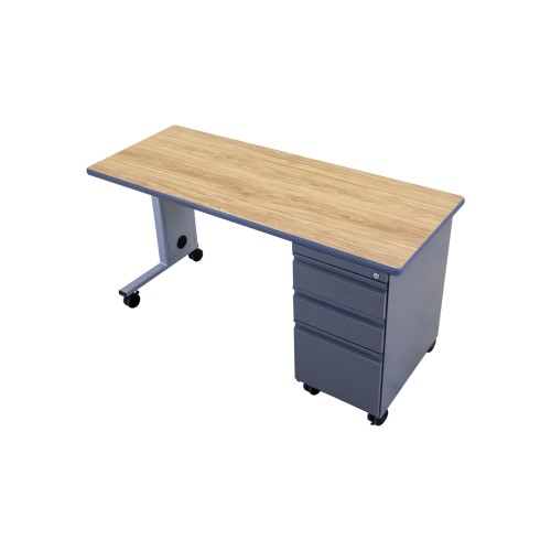 CAD Drawings BIM Models AmTab – Furniture and Signage Desks: TeacherDesk3