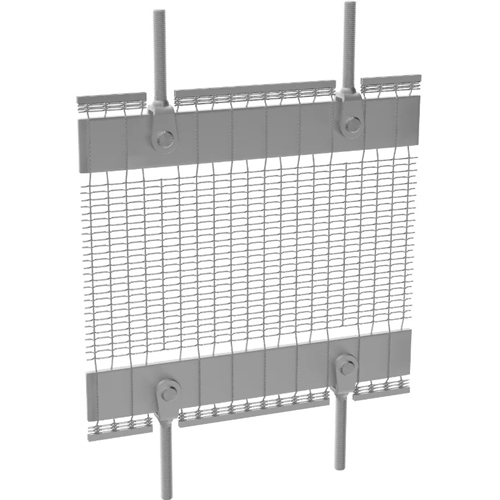 CAD Drawings BIM Models GKD-USA Woven-In-Flat-Bar with Clevises