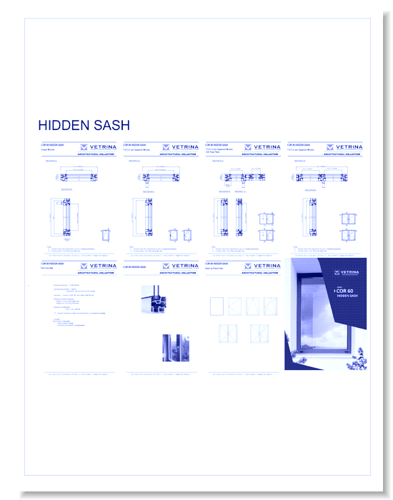 Systems: COR 60 Hidden Sash System