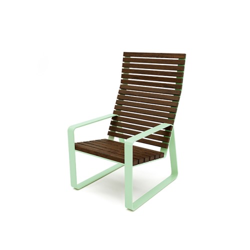 View Monoline Solid Series Lounge Chair