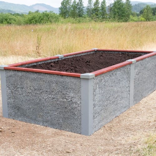 View 4'X8'X2' Rectangle Raised Garden Bed Kit