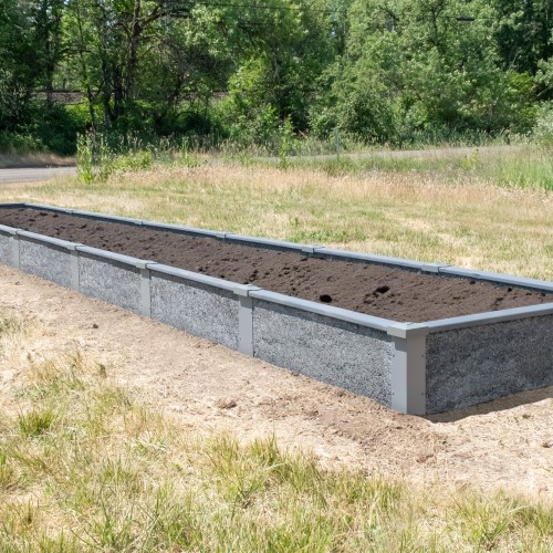 CAD Drawings Durable GreenBed 4'X24'X1' Rectangle Raised Garden Bed Kit