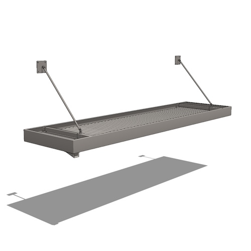 Flat Metal Canopy System - LFS-FLD