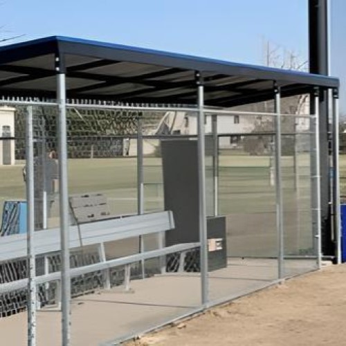 View Fielders Choice Dugout Roof Cover