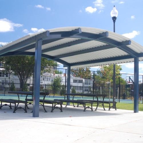 View Arch Shelter – Curved Roof Shelters