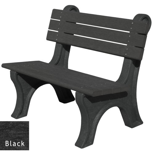 View Park Classic 4' Backed Bench (ASM-PC4B)