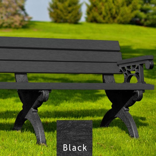 View Monarque 6' Backed Bench with Arms (ASM-MB6BA)