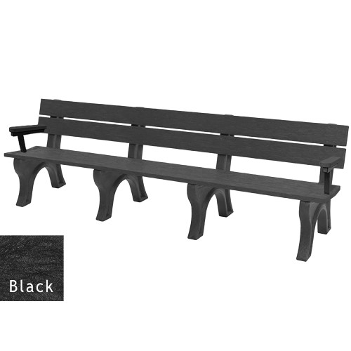 View Economizer Traditional 8' Backed Bench with arms (ASM-ET8BA)