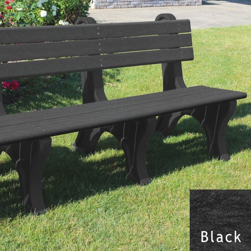 View Park Classic 8' Backed Bench (ASM-PC8B)