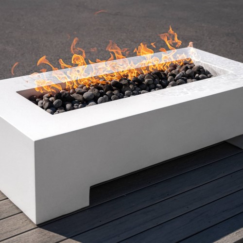 View Den Concrete Fire Table