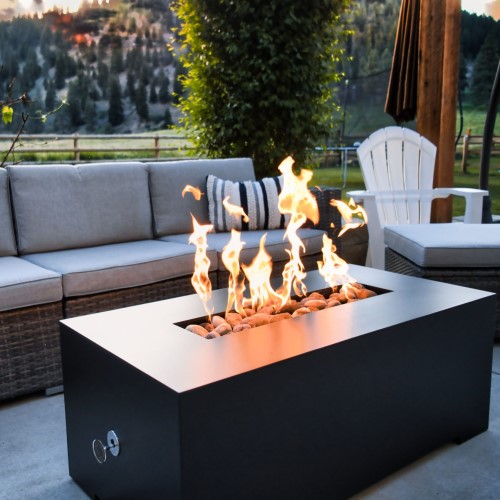 Linear CROSSFIRE Brass Burner: CFBL90 - Montana Fire Pits - CADdetails