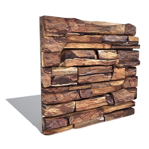 Stone Veneer: Rustic Ledge