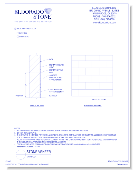 Stone Veneer: Marquee24