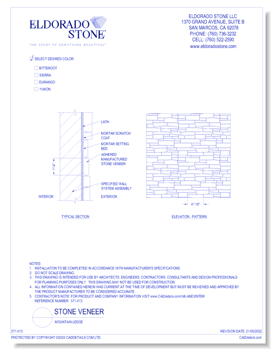 Stone Veneer: Mountain Ledge