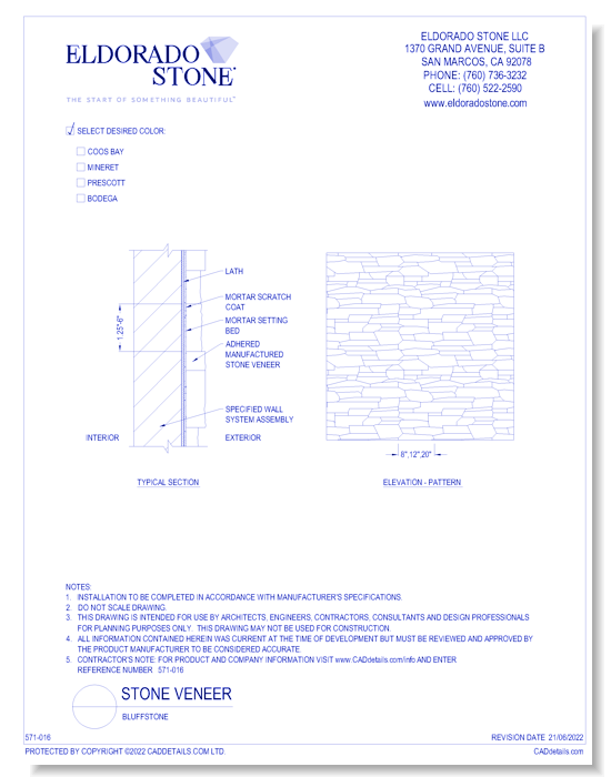 Stone Veneer: Bluffstone