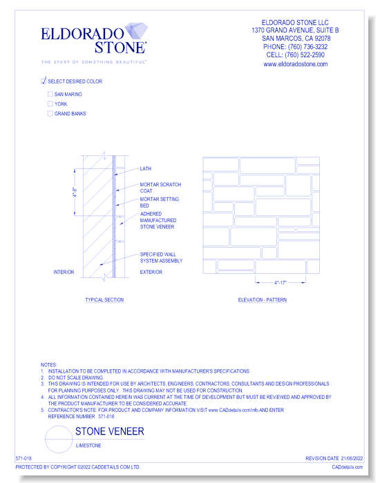 Stone Veneer: Limestone