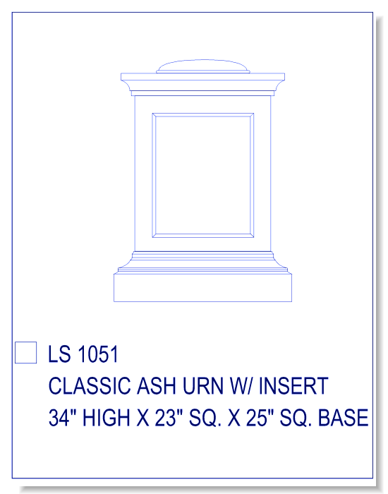 Classic Ash Urn