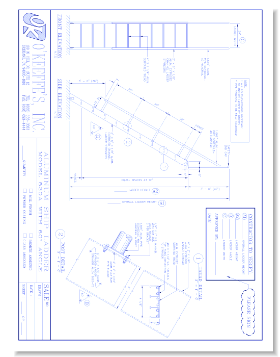 520A Ship Ladder