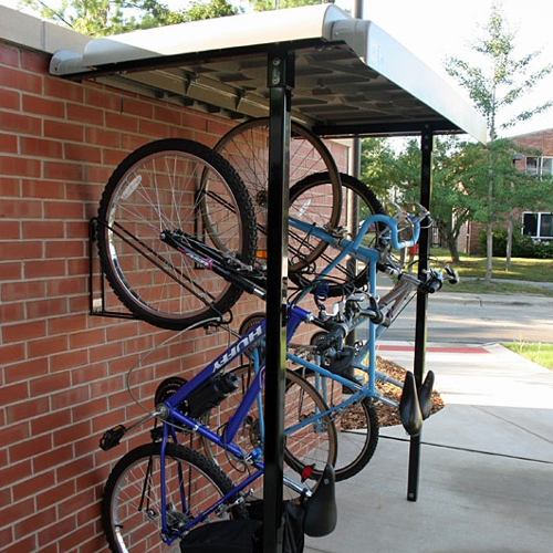 CAD Drawings BIM Models CycleSafe, Inc. Compact Bike Shelter
