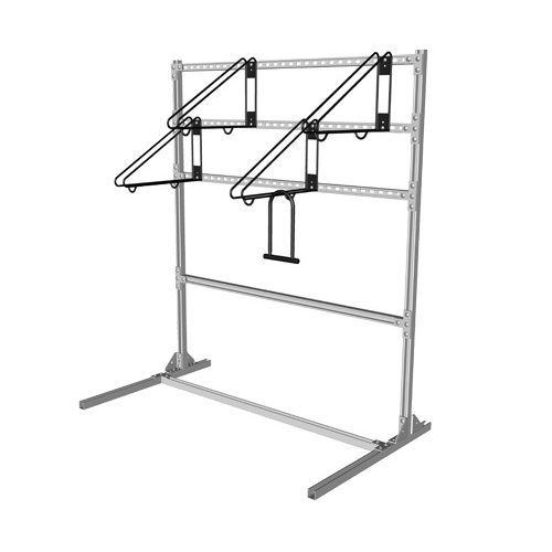 CAD Drawings BIM Models CycleSafe, Inc. Vertical Bike Racks - WallRack™ Stand