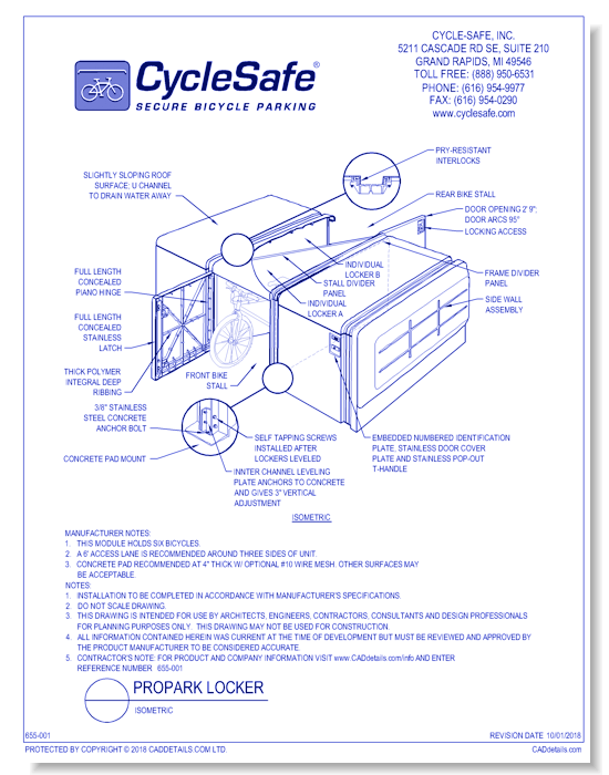 ProPark Locker - Isometric