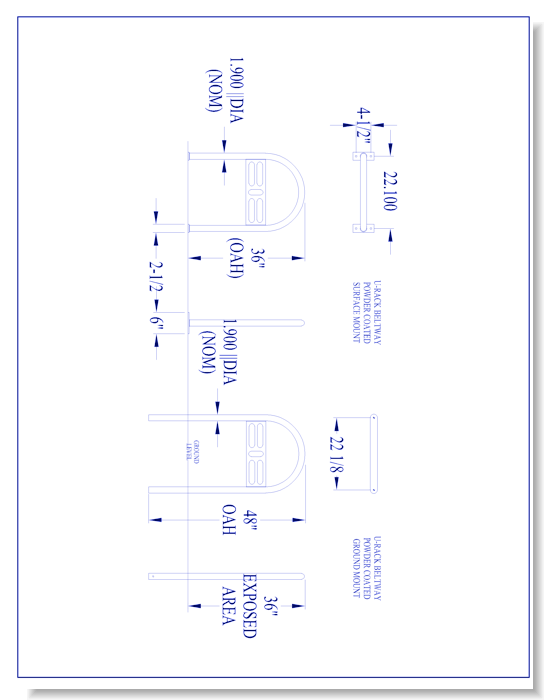 Modern Beltway U-Rack