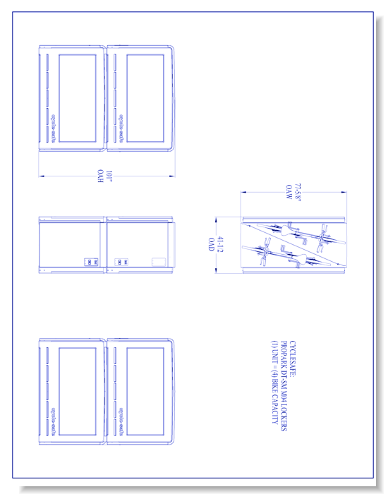 ProPark Locker - Double Tier Standard