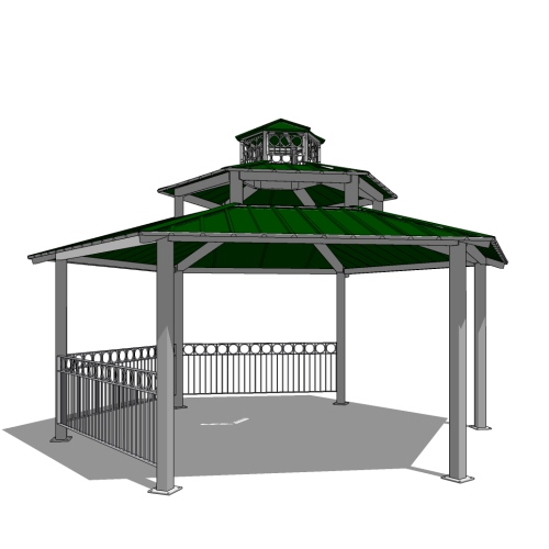 CAD Drawings BIM Models ICON Shelter Systems Inc. Hexagon Shelters
