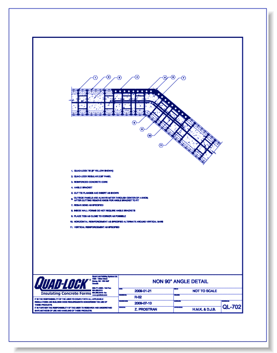 QL-702 Non 90° Angle
