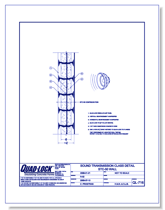 QL-716 STC-50 Wall