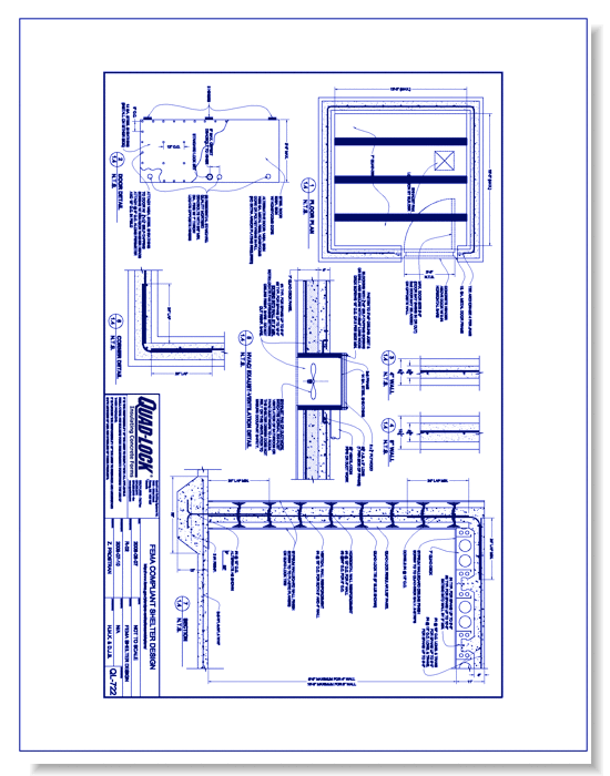 QL-722 FEMA Compliant Shelter Design