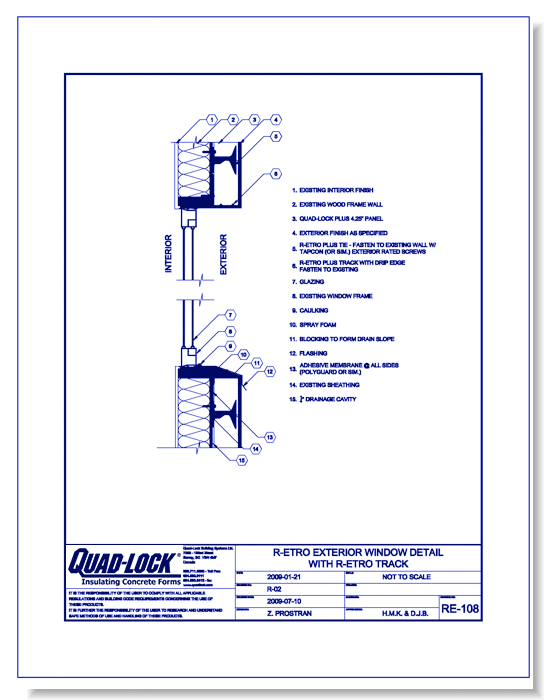RE-108 Window Detail with R-Etro Track