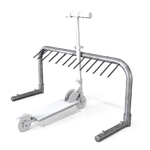 CAD Drawings Duo-Gard Non-Locking Scooter Rack