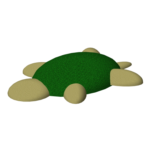 Pour In Place Animals: Turtle