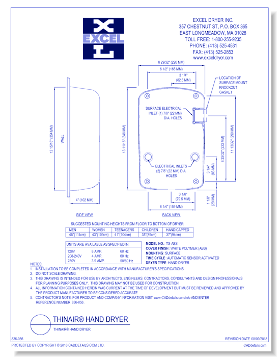 ThinAir®: Hand Dryer