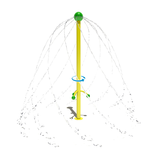 CAD Drawings The Fountain People, Inc., Water Odyssey Div. Essentials Above Grade: W139 Water Maypole 