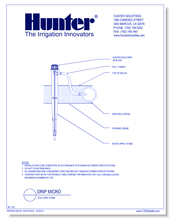 Drip Micro - Solo Drip Stake
