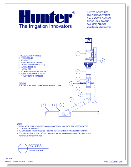 Rotors - I-20-00 Rotor Head (2 of 4)
