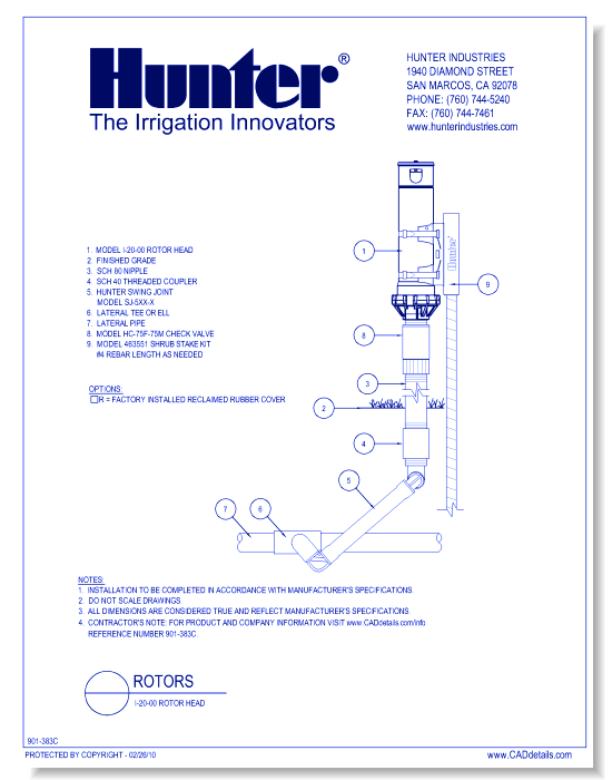 Rotors - I-20-00 Rotor Head (3 of 4)