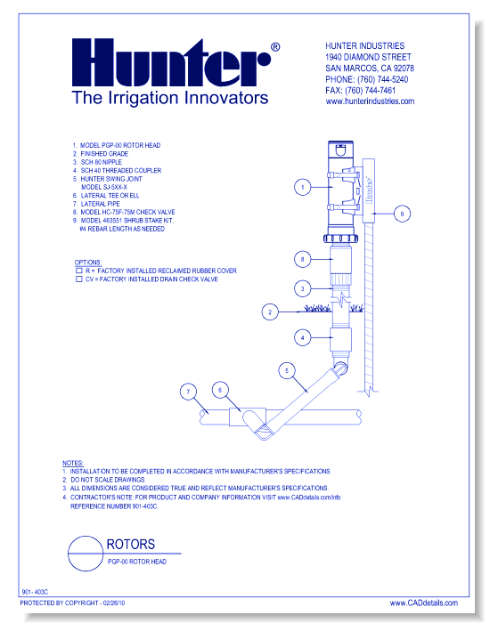 Rotors: PGP-00 Rotor Head (3 of 4)