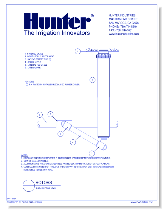 Rotors: PGP-12 Rotor Head (1 of 4)