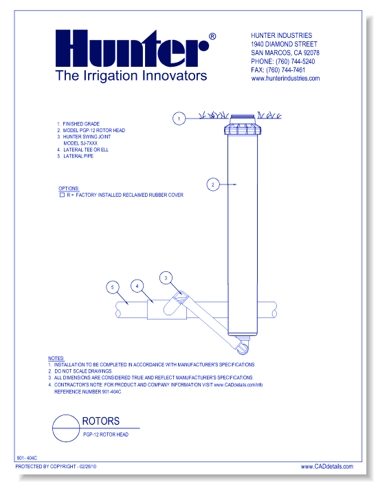 Rotors: PGP-12 Rotor Head (3 of 4)