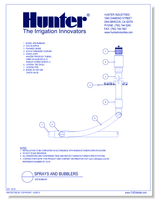 Sprays and Bubblers - AFB Bubbler (4 of 4)