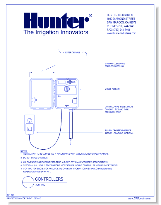 Controllers - XCH-X00 XC Hybrid Irrigation Controller