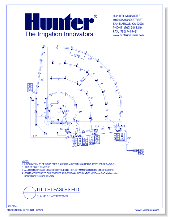 Little League - I-20 Design Looped Mainline