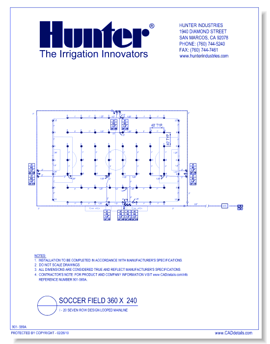 Soccer Field 360 x 240 I-20 SevenRow Design Looped Mainline (1 of 2)