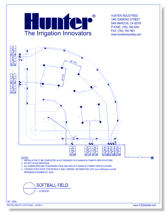 Softball Field - I-25 Design (1 of 2)