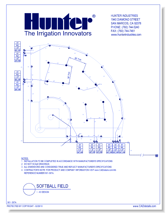 Softball Field - I-40 Design (1 of 2)