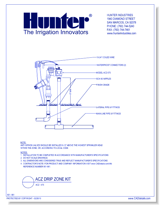 Valves - ACZ-075