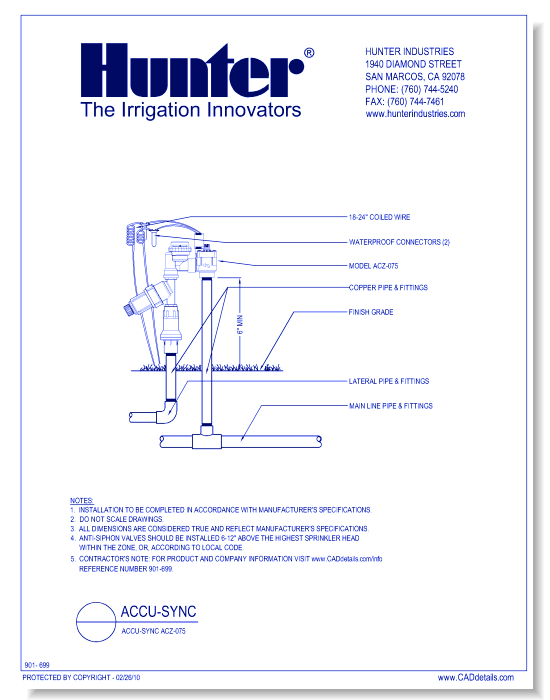 Valves - Accu-Sync ACZ-075